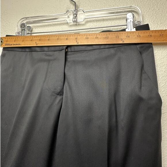 Stella McCartney Black Ankle-Zip Tailored Pants Women Size 6 - Picture 13 of 15